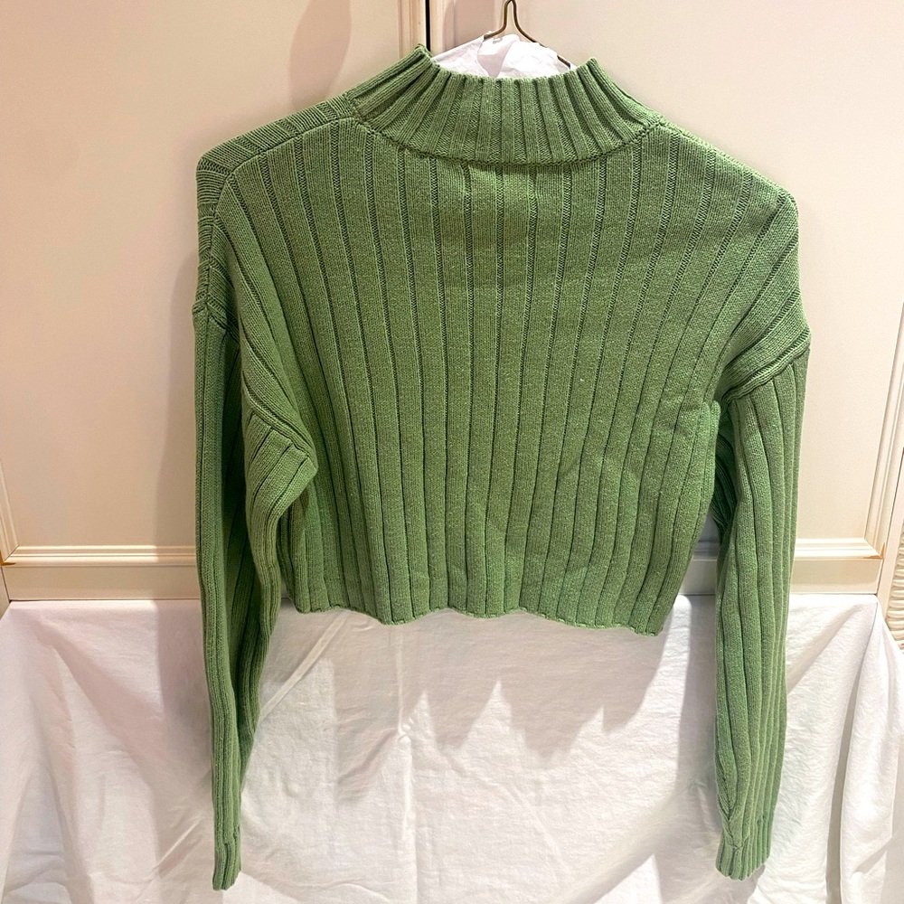 LA Hearts Cropped Sweater